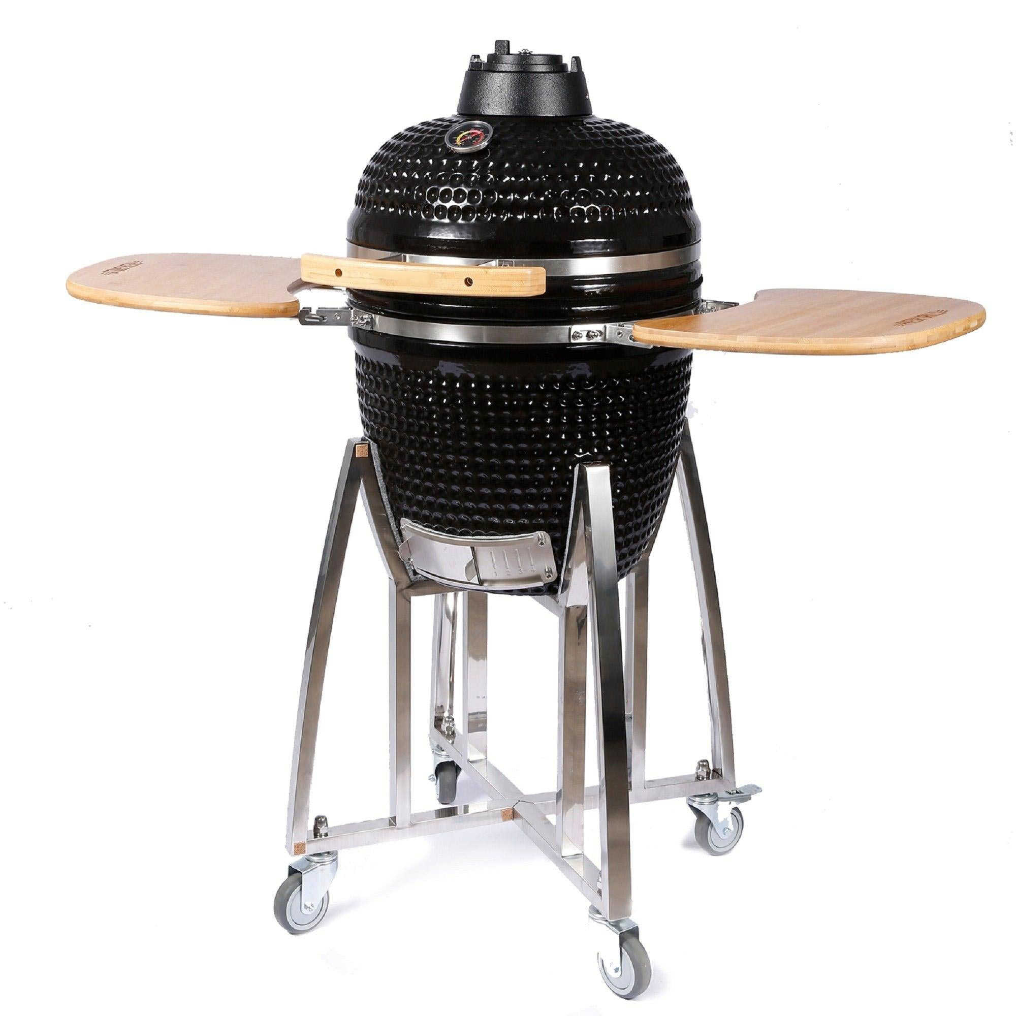 Medium Size 18 inch Ceramic Kamado BBQ Grill