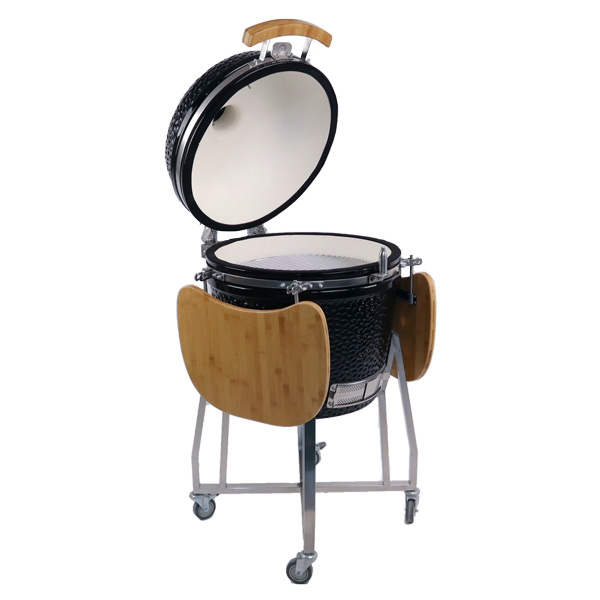 Large-22-inch-ceramic-kamado-bbq-grill-factory supplier