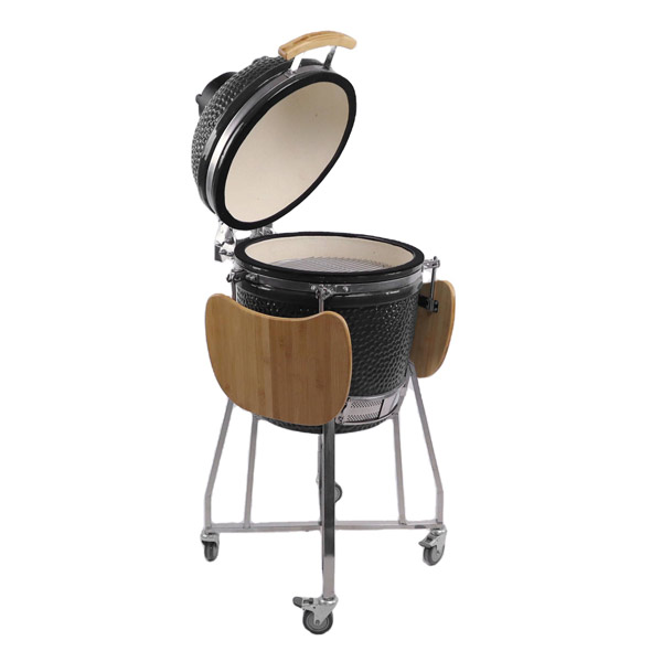 Medium-Size-18-Ceramic-Kamado-joe-egg-BBQ-Grill-factory