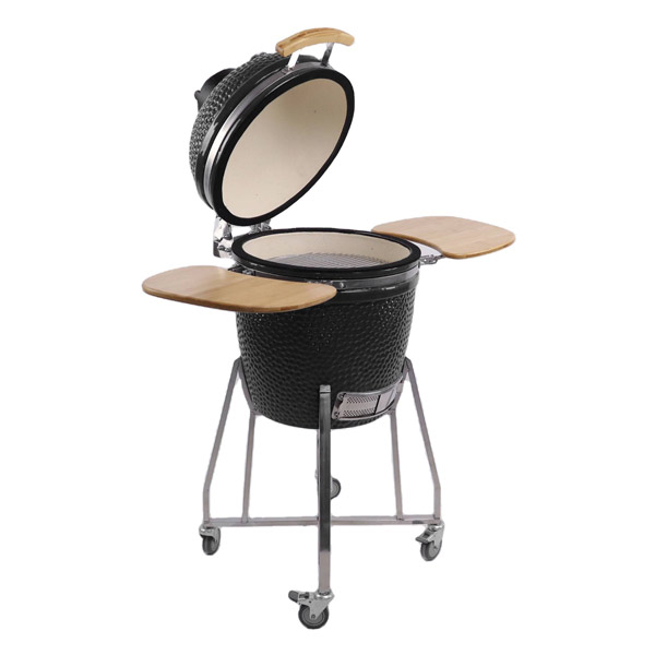 Medium-Size-18-Ceramic-Kamado-joe-egg-BBQ-Grill-factory