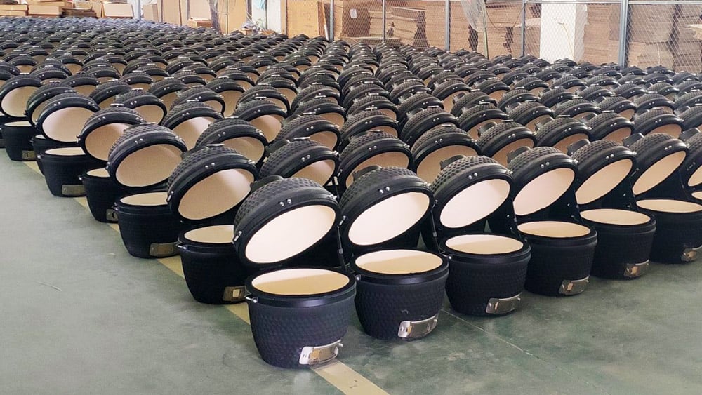 Ceramic Kamado BBQ Grill manufacture supplier