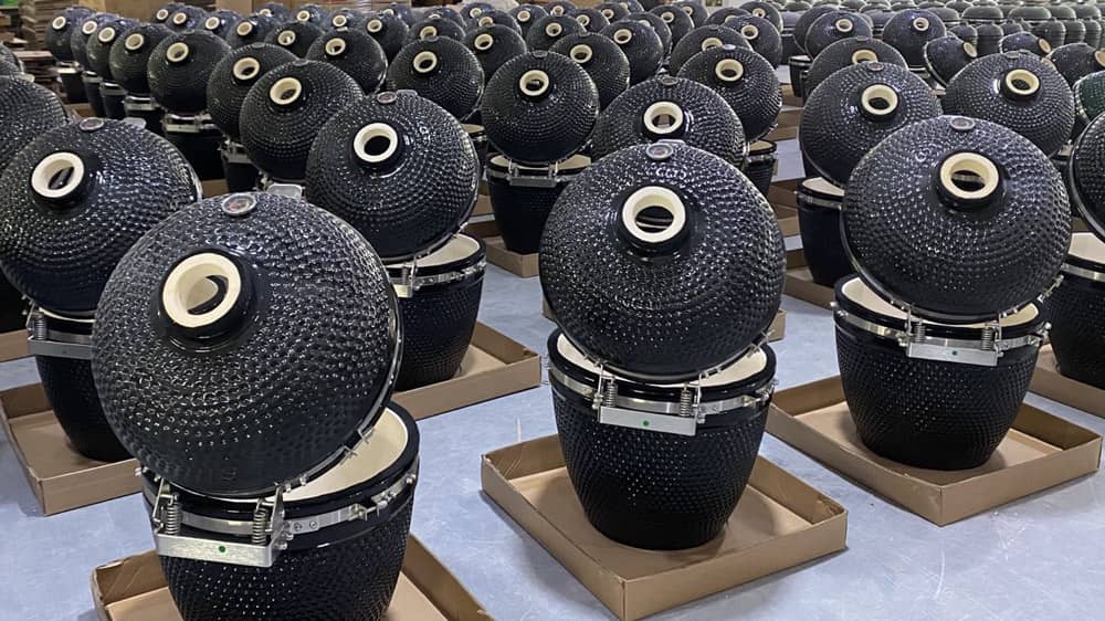 Ceramic Kamado BBQ Grill manufacture supplier