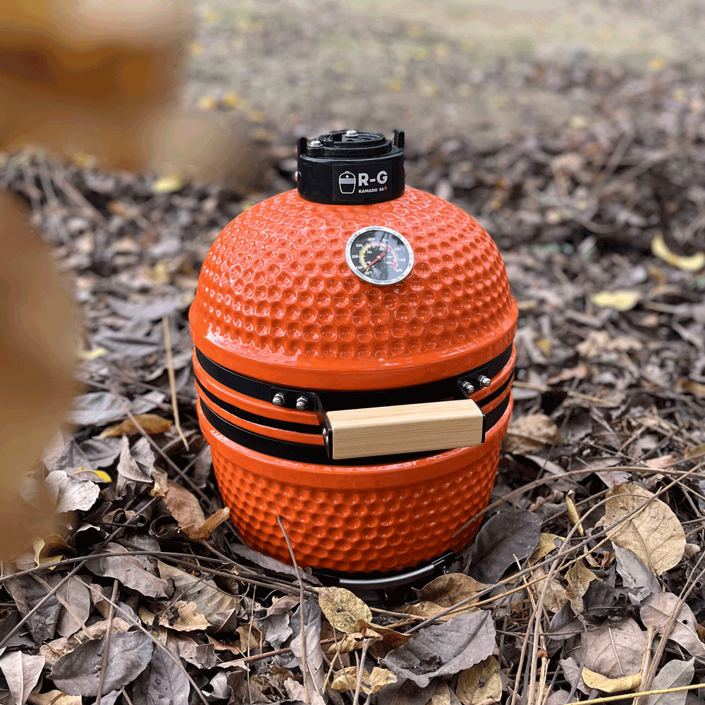 mini 13 inch ceramic kamado grill factory manufacturer outdoor