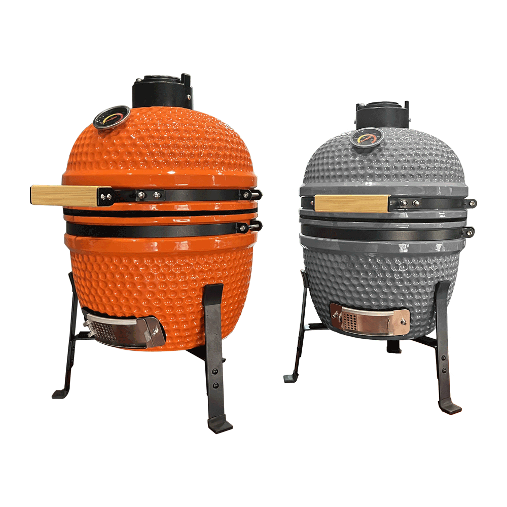 mini 13 inch ceramic kamado grill factory manufacturer