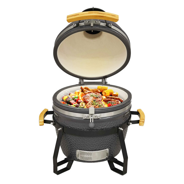 16inch-compact-kamado-grill-grulu-supplier-factory-from-china-rg-kamado-with-side-handle-open-lid