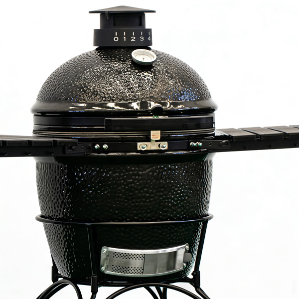 black-color-kamado-joe-ceramic-bbq-grills-supplier-front