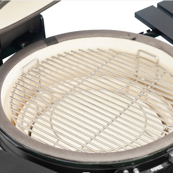 black-color-kamado-joe-ceramic-bbq-grills-supplier-stainless-steel-baking-nets