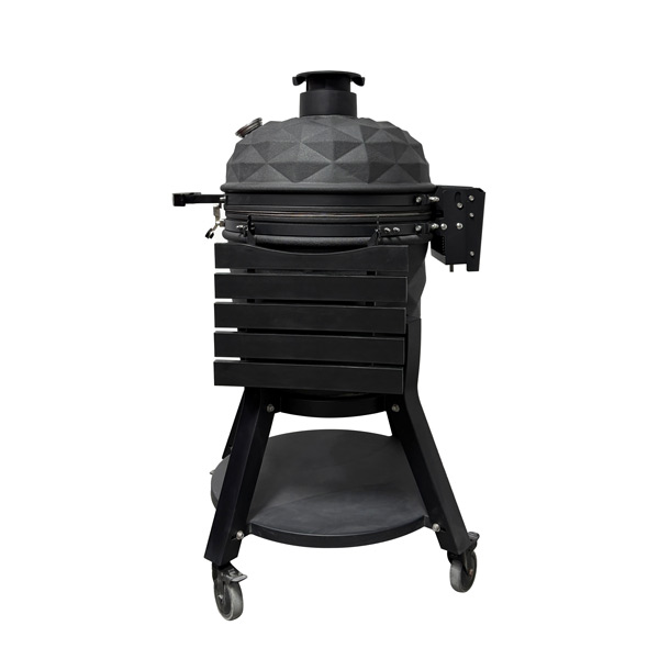 diamond-texture-matte-glaze-ceramic-barbecue-grills-supplier