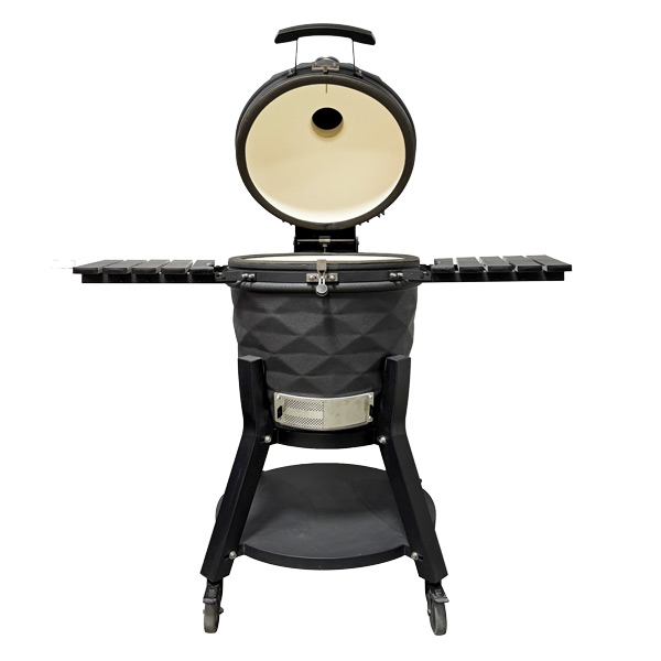 diamond-texture-matte-glaze-ceramic-bbq-grills-supplier-from-far-east