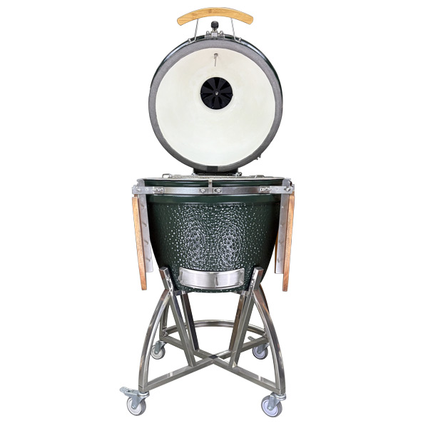 green-kamado-egg-bos-grill-with-frame-cart