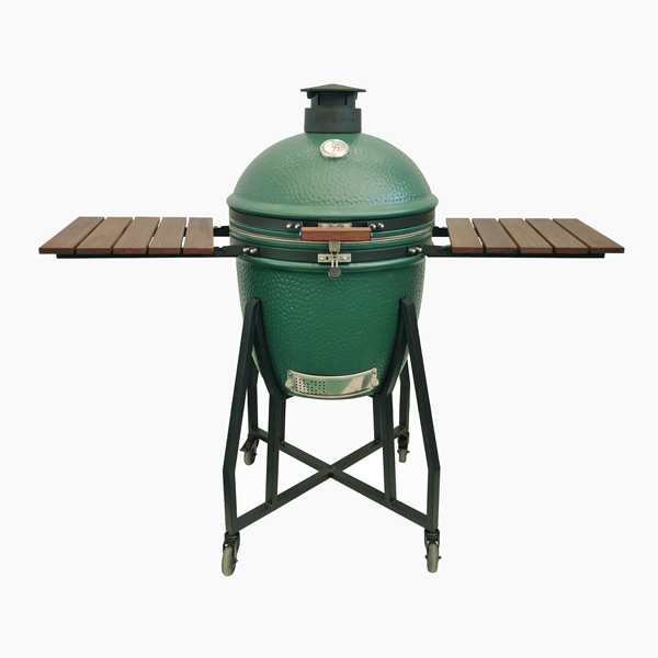 kamado-egg-grill-green-color-matte-with-black-legs