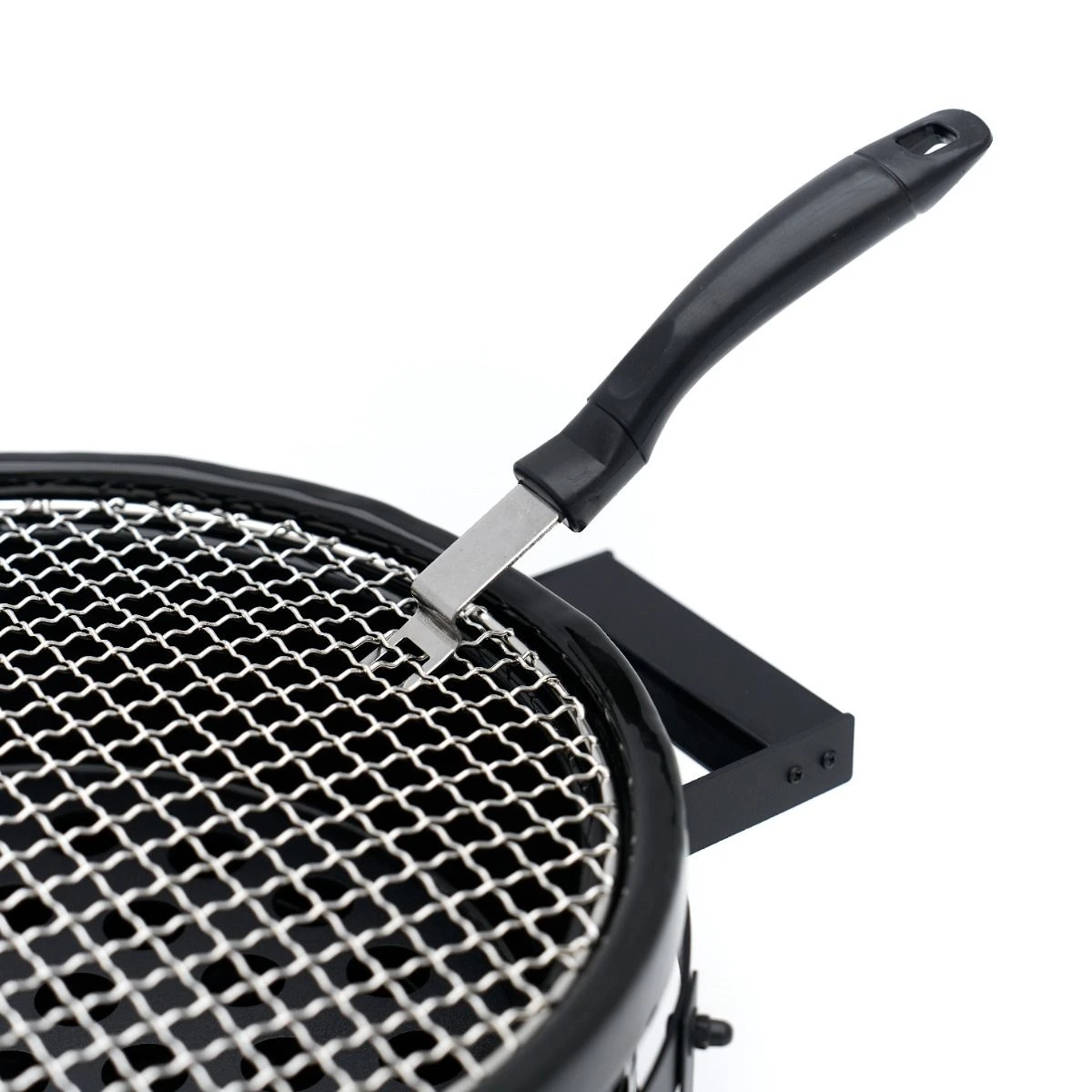 Hibachi Grill 14 inch - Ceramic - Tabletop-cooking grid and tool